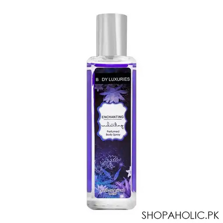 body luxuries enchanting perfumed body spray, for women, 155ml main image