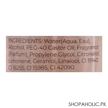 body luxuries my wish body splash, 155ml image3