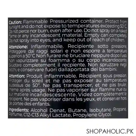 body luxuries savage for him perfumed body spray, 200ml image3