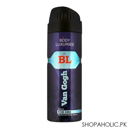body luxuries van gogh for him perfumed body spray, 200ml main image