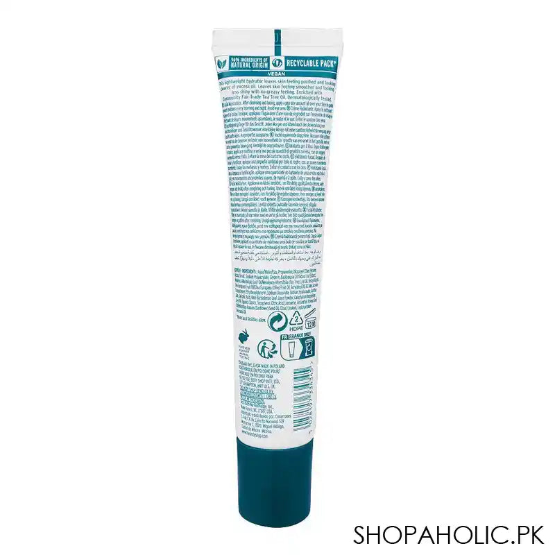 Body Shop Purify Tea Tree Skin Clearing Hydrator, For Blemished Skin, 40ml - Image 3