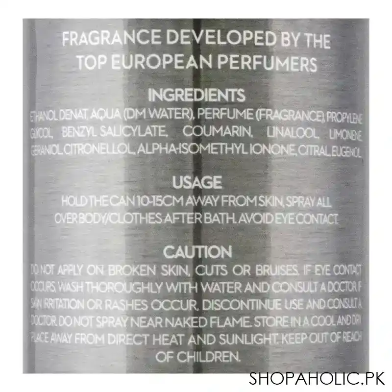bold allure perfumed body spray, 120ml image3