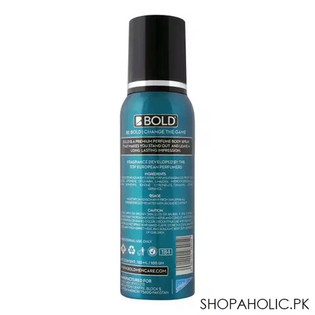bold champion perfumed body spray, 120ml image2