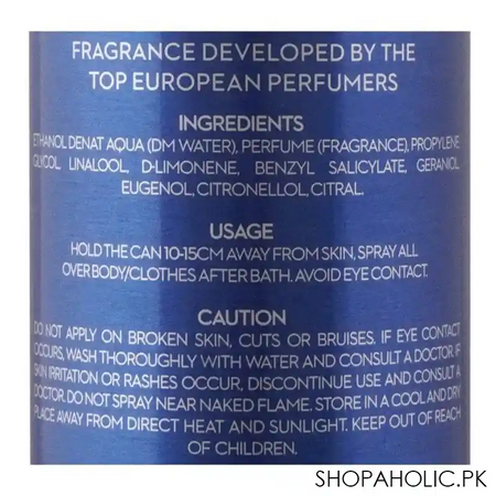 bold electric perfumed body spray, 120ml image3