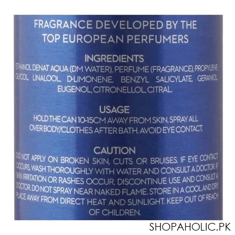 bold electric perfumed body spray, 120ml image3