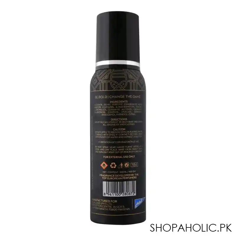 bold oud soul perfumed body spray, 120ml image2