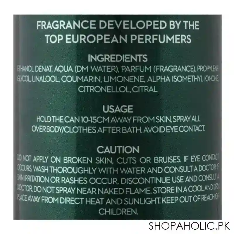 bold pakistan edition perfumed body spray, 120ml image3