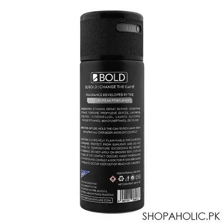 bold prime long lasting deodorant body spray, for men, 150ml image2