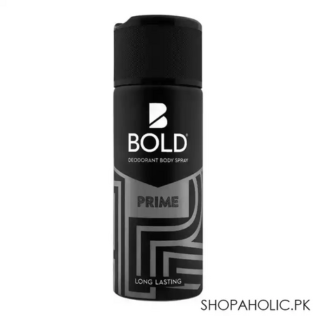 bold prime long lasting deodorant body spray, for men, 150ml main image