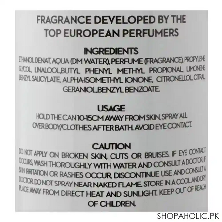 bold pure perfumed body spray, 120ml image3
