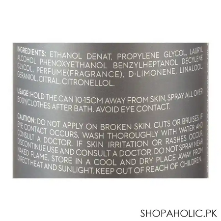 bold zero passion continuous perfume body spray, 120ml image3