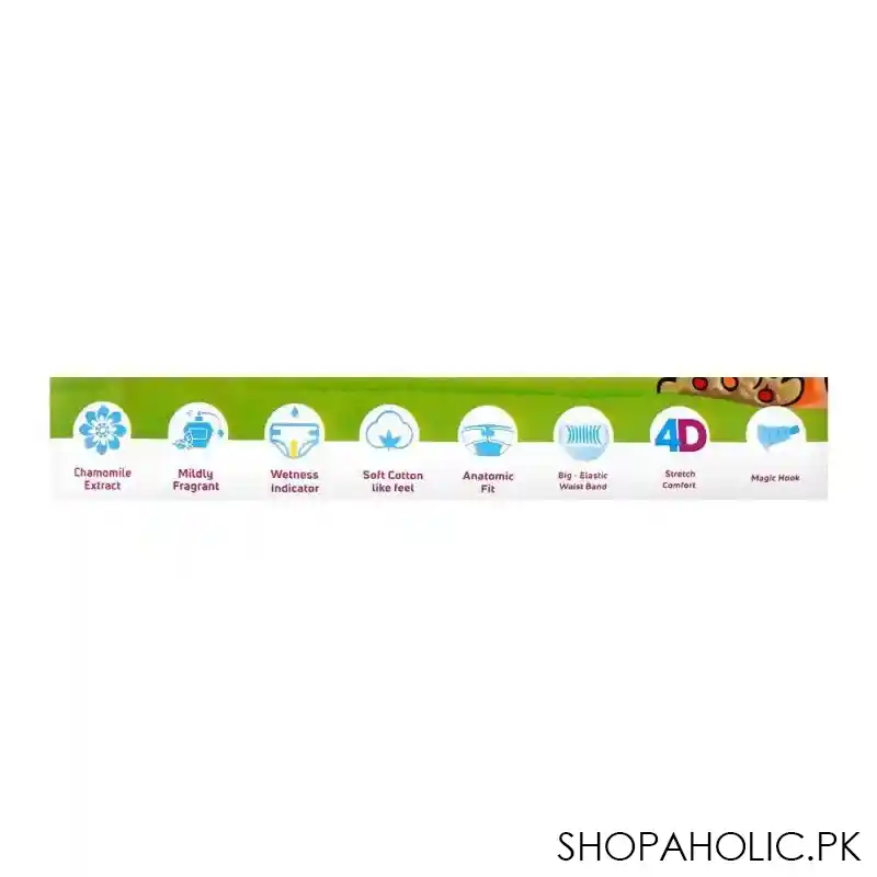 bona papa magic baby diapers, m midi, no. 3, 5 10kg, 88 pack image4