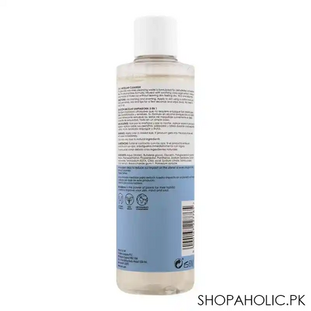 boots botanics hydrating burst with clary sage 3 in 1 micellar cleanser, for dehydrated & sensitive skin, 250ml image2