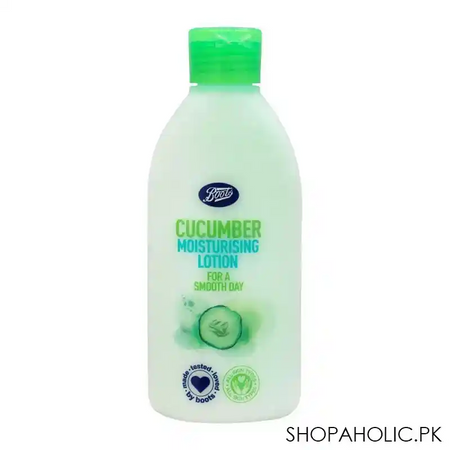 boots cucumber moisturising lotion, all skin types, 150ml main image