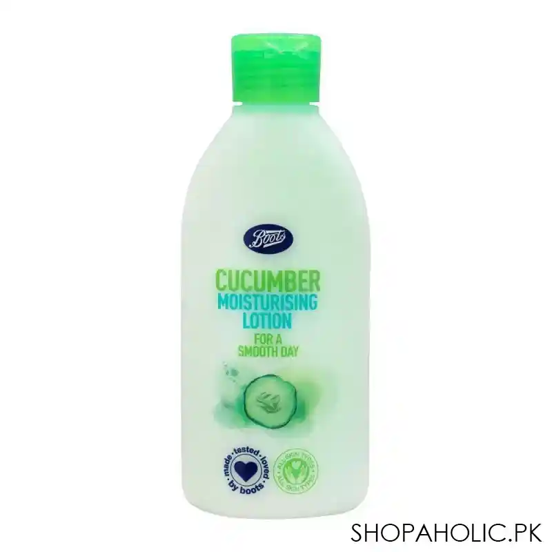 boots cucumber moisturising lotion, all skin types, 150ml main image