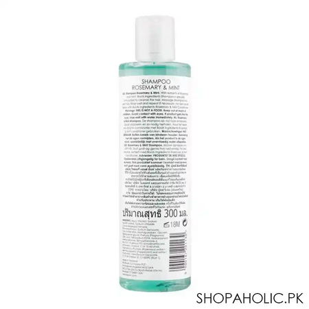 boots ingredients rosemary & mint shampoo, normal to oily hair, 300ml image2