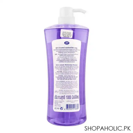 boots lavender moisturizing shampoo, 1000ml image2