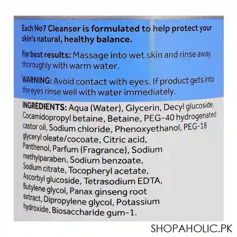 Boots No 7 Foaming Cleaner, 150ml - Image 2