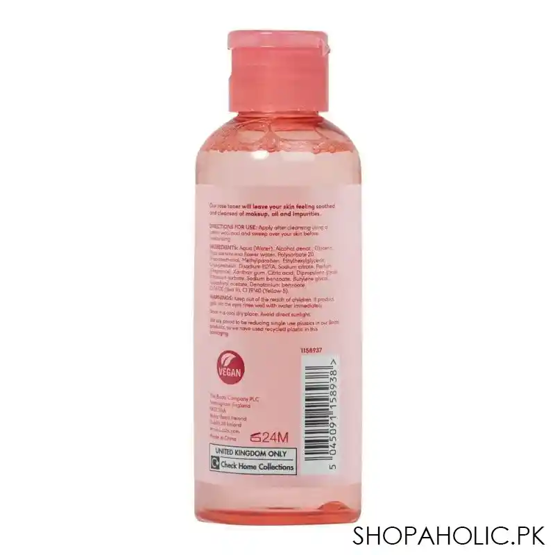 boots rose toner, 150ml image2