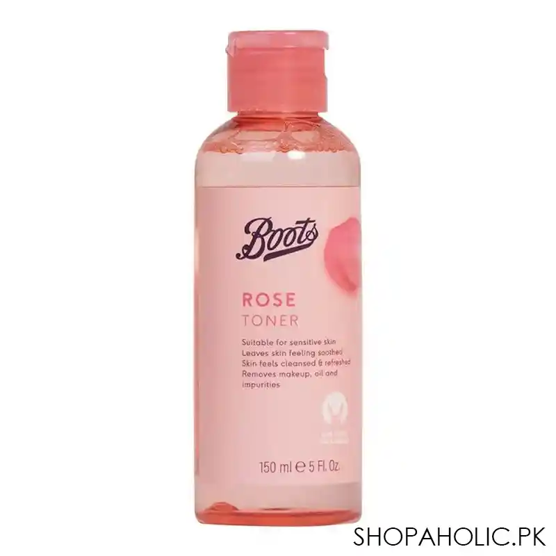boots rose toner, 150ml main image