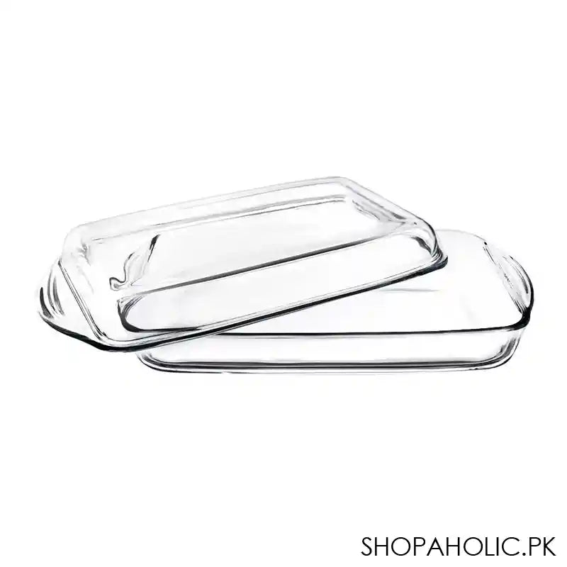 Borcam Ovenware Rectangular Casserole With Cover, 59009 - Image 3