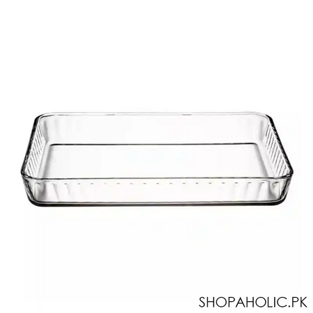 borcam ovenware rectangular tray, 15x10 inches, 59204 main image