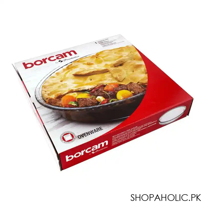 Borcam Ovenware Round Tray, 10 Inches, 59044 - Image 2
