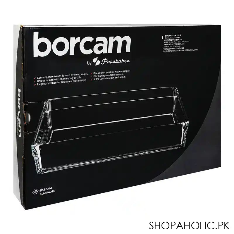Borcam Premium Rectangular Bowl, Ovenware, Glassware & Dishware, 59334 - Image 3