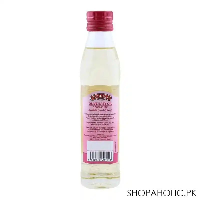 borges olive baby oil 250ml image2