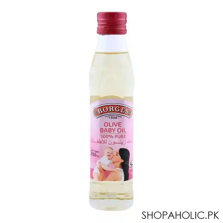 borges olive baby oil 250ml main image