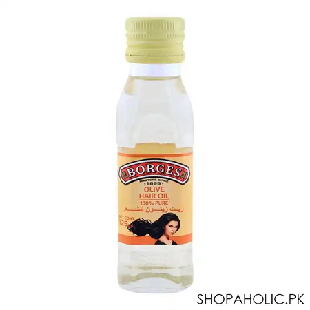 borges olive hair oil 125ml main image