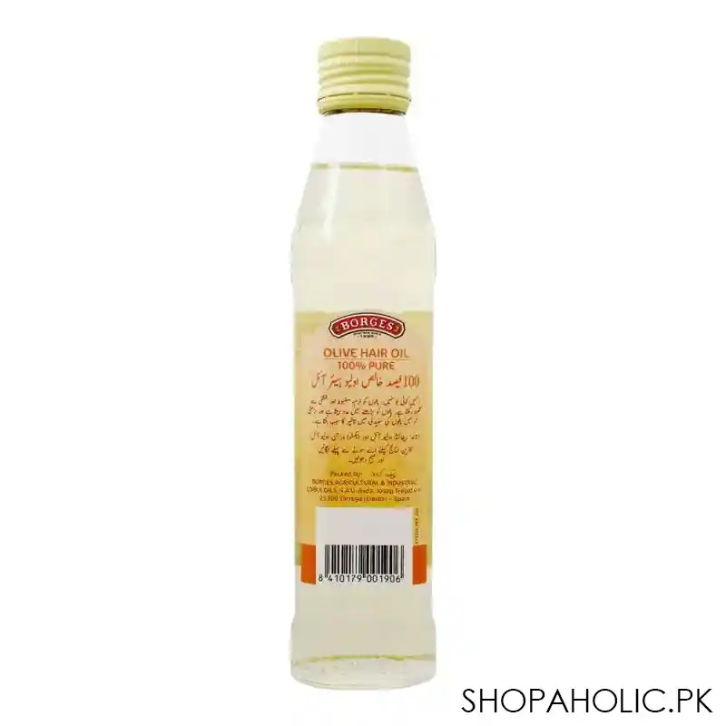 borges olive hair oil, 250ml image2