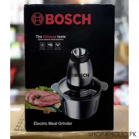 bosch stainless steel electric meat grinder 3 liter image2