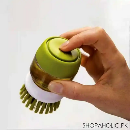 boster self dispensing liquid soap brush with stand image5