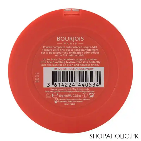 bourjois air mat powder, 01 rose ivory image2