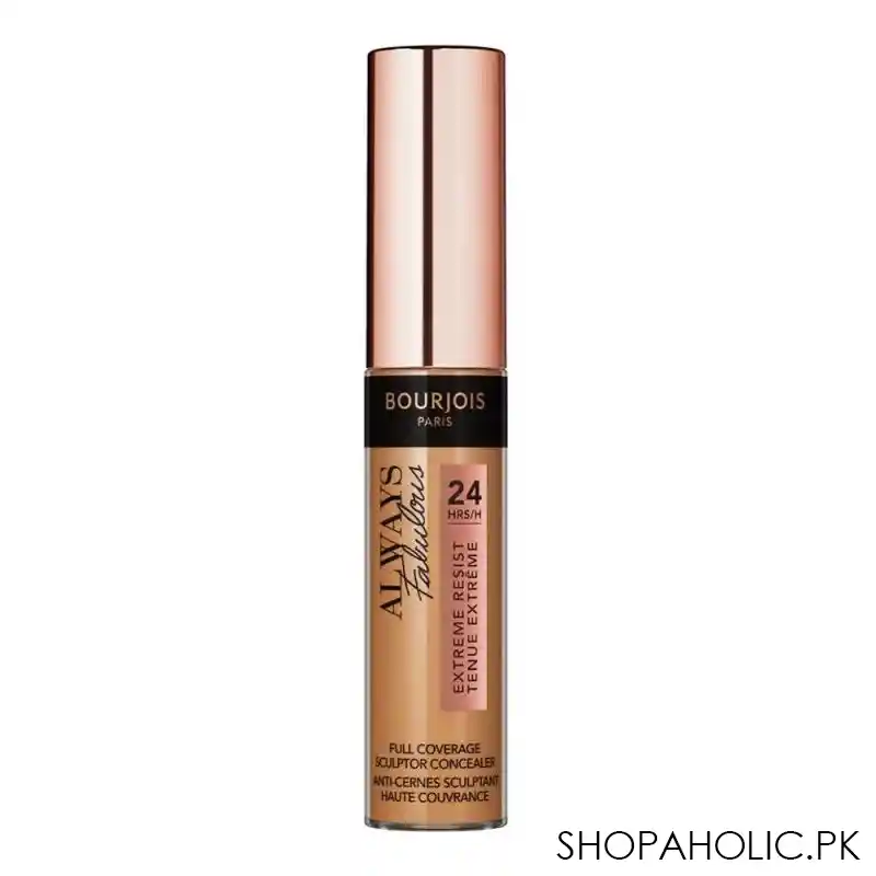 bourjois always fabulous 24h extreme resist full coverage concealer, 400 beige dore image2