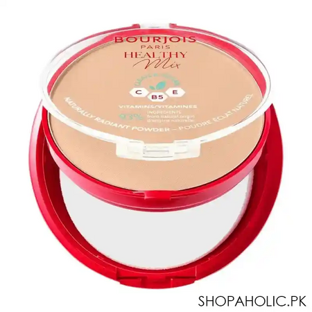 bourjois healthy mix clean & vegan powder, 04, golden beige, 10g main image