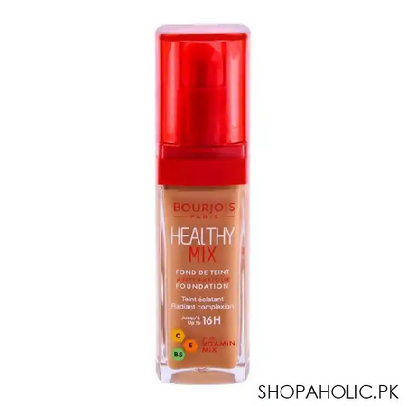 bourjois healthy mix foundation, 58 caramel, 30ml main image