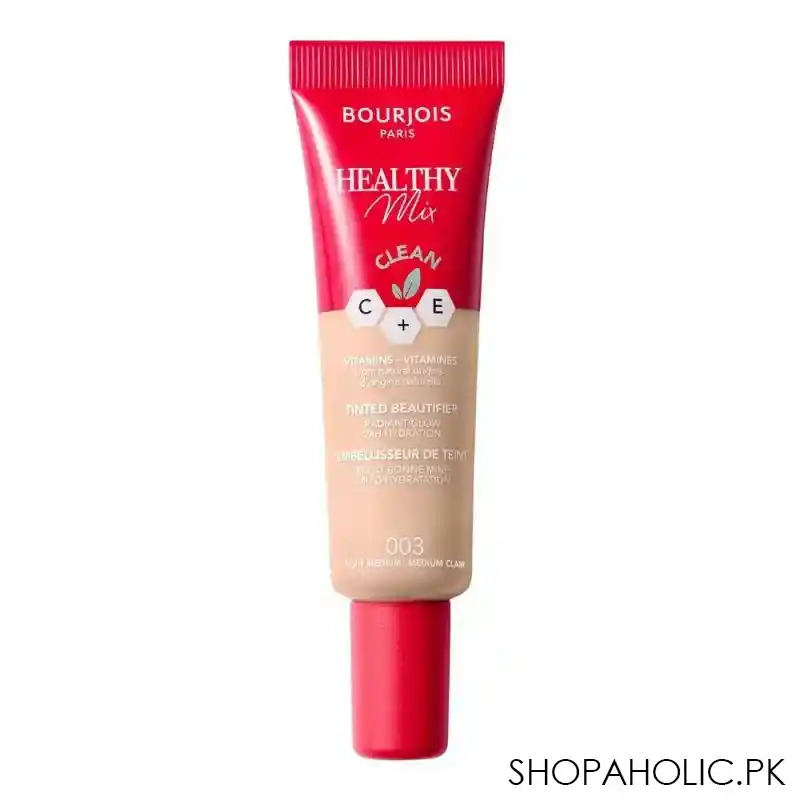 bourjois paris healthy mix clean c+e tinted beautifier foundation, light medium/medium clair, 003, 30ml main image