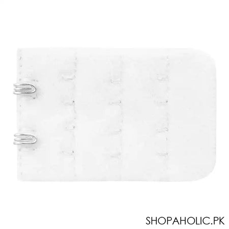 Bra Extension Strips 2 Hooks, White - Image 4