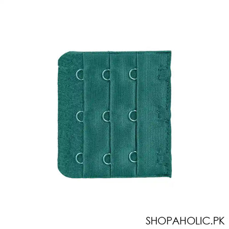Bra Extension Strips 3 Hooks, Green - Main Image