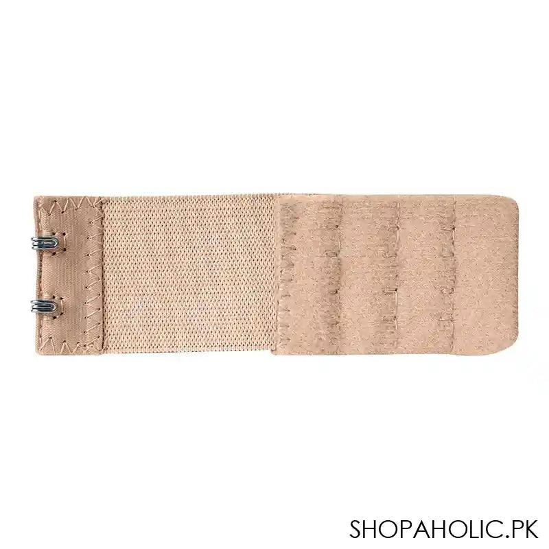 Bra Extension Strips Elastic 2 Hooks, Skin - Image 2