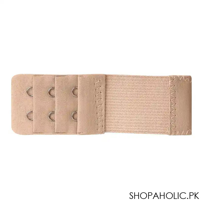 Bra Extension Strips Elastic 2 Hooks, Skin - Main Image