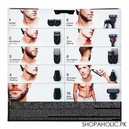 Braun All-in-One Trimmer 7 10-In-1 Styling Kit, MGK-7220 - Image 2