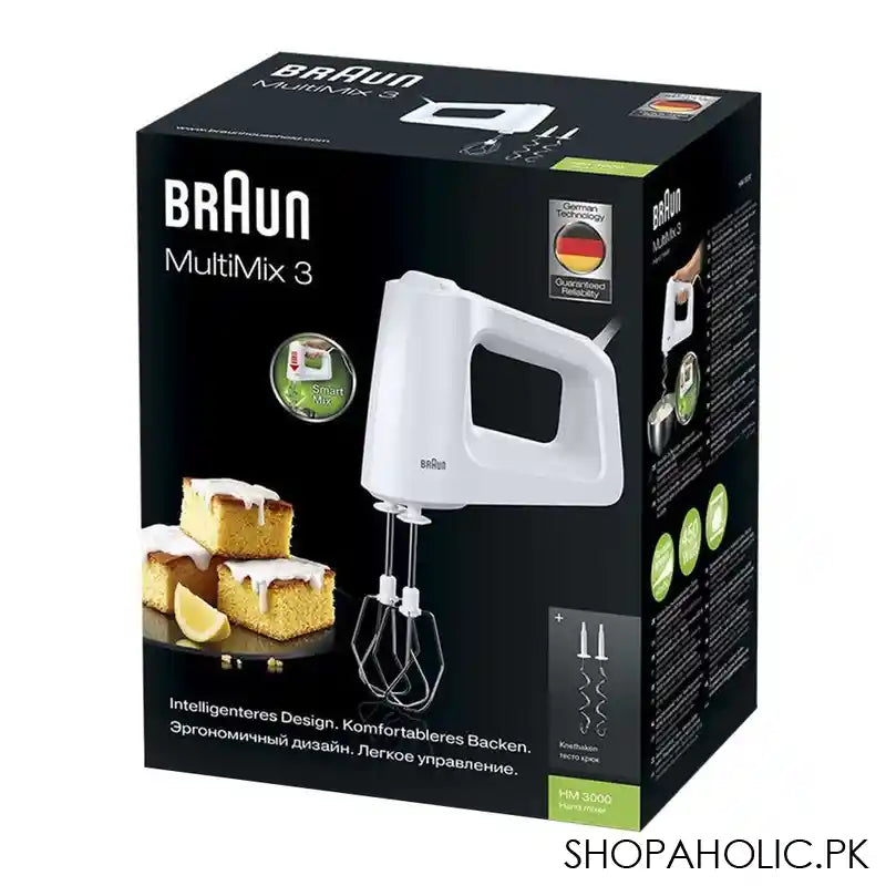 Braun MultiMix 3 Hand Mixer, HM 3000 - Image 4