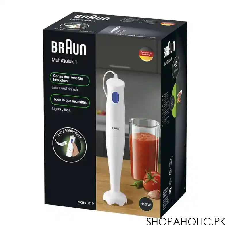 Braun Multiquick-1-Hand Blender, MQ-10.001P - Image 4