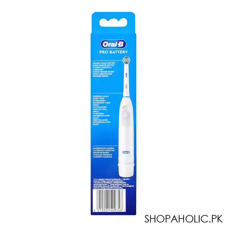Braun Oral-B Pro Battery Precision Clean Power Toothbrush, White, DB5.010.1 - Image 3