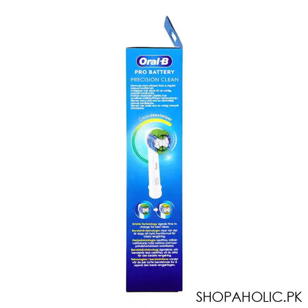 Braun Oral-B Pro Battery Precision Clean Power Toothbrush, White, DB5.010.1 - Image 4