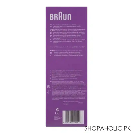 braun satin hair1 ultra light 1800w hair dryer, hd 180 image5