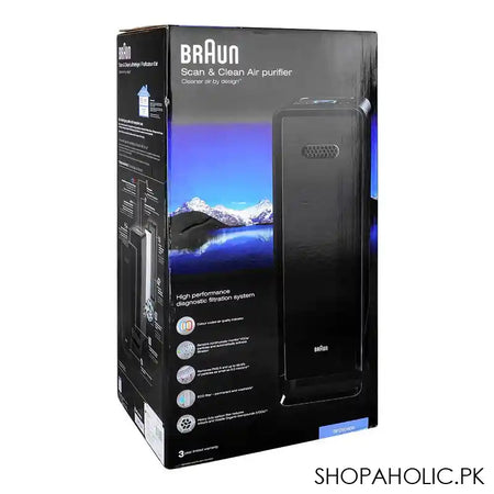 Braun Scan & Clean Air Purifier, Triple Filtration, Rooms Up To 129m2, BFD-104BE - Image 6